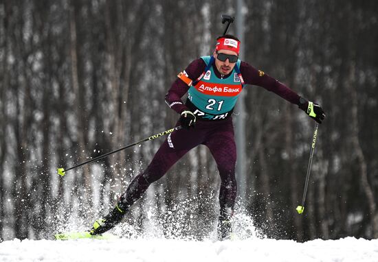 Russia Biathlon Commonwealth Cup Men Mass Start