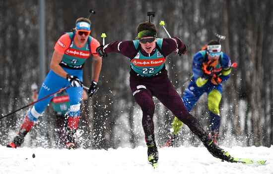 Russia Biathlon Commonwealth Cup Men Mass Start