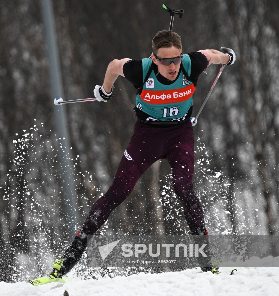 Russia Biathlon Commonwealth Cup Men Mass Start