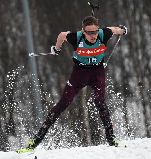 Russia Biathlon Commonwealth Cup Men Mass Start