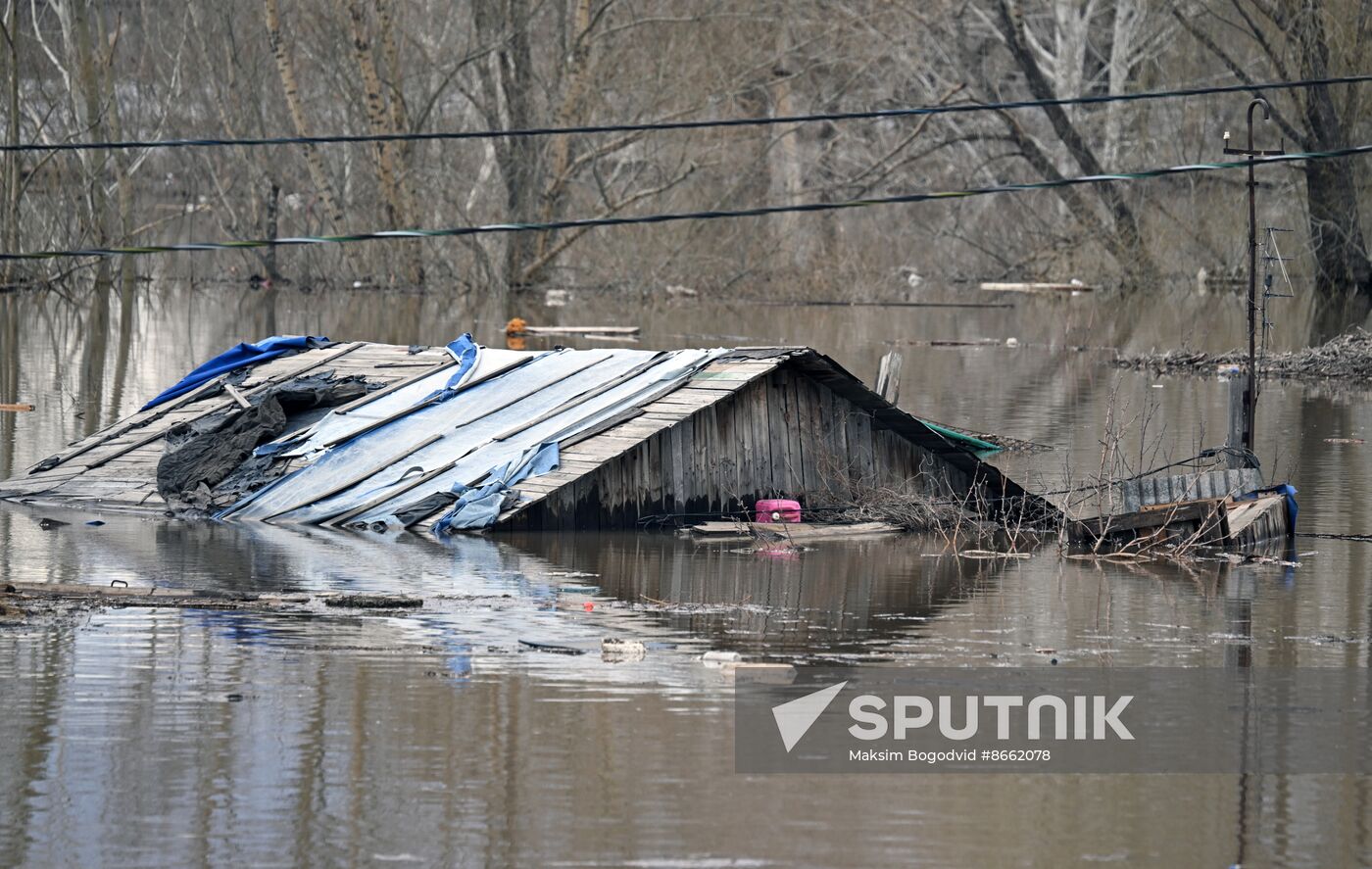 Russia Orenburg Floods