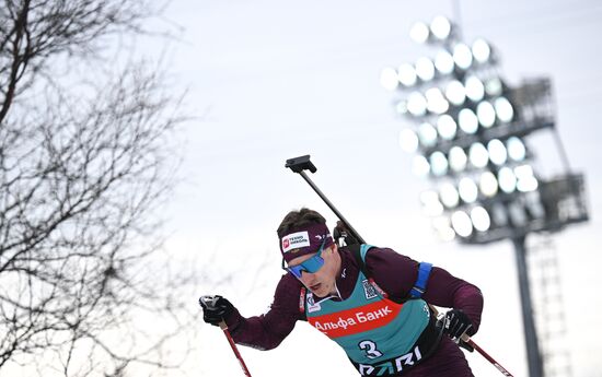 Russia Biathlon Commonwealth Cup Men Mass Start