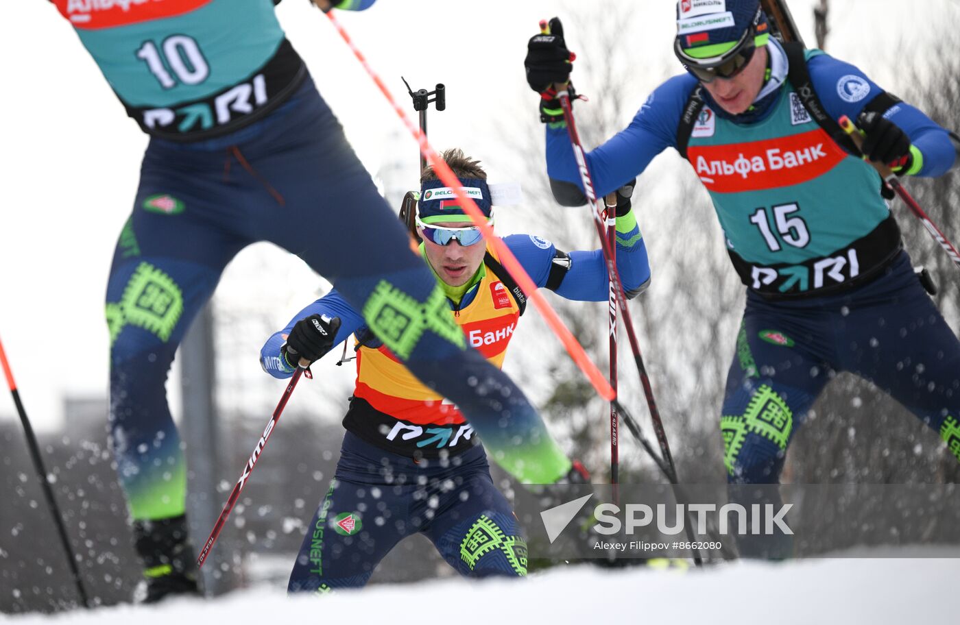 Russia Biathlon Commonwealth Cup Men Mass Start