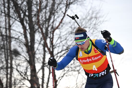 Russia Biathlon Commonwealth Cup Men Mass Start