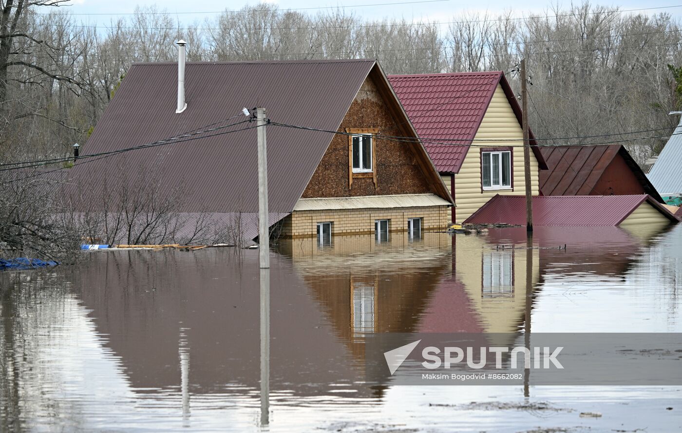 Russia Orenburg Floods