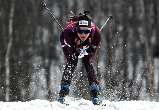 Russia Biathlon Commonwealth Cup Women Mass Start