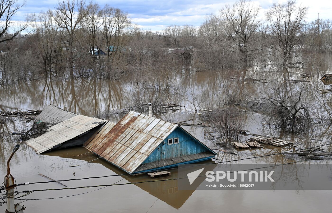 Russia Orenburg Floods