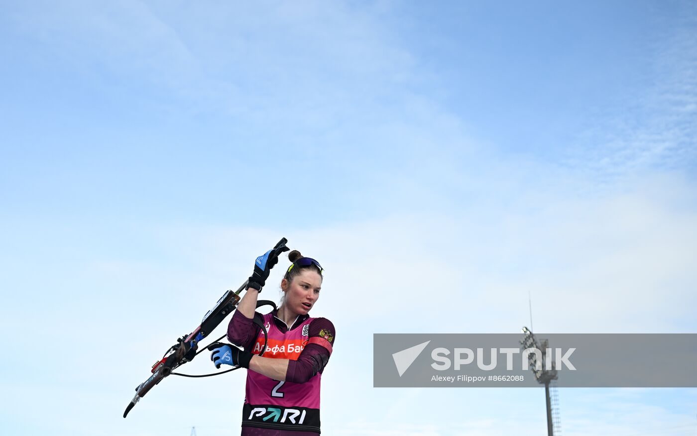 Russia Biathlon Commonwealth Cup Women Mass Start