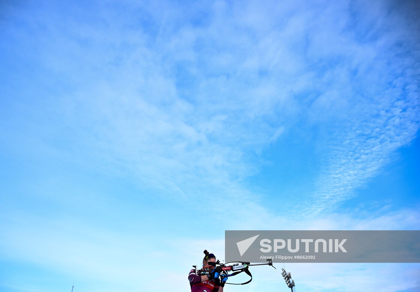 Russia Biathlon Commonwealth Cup Women Mass Start