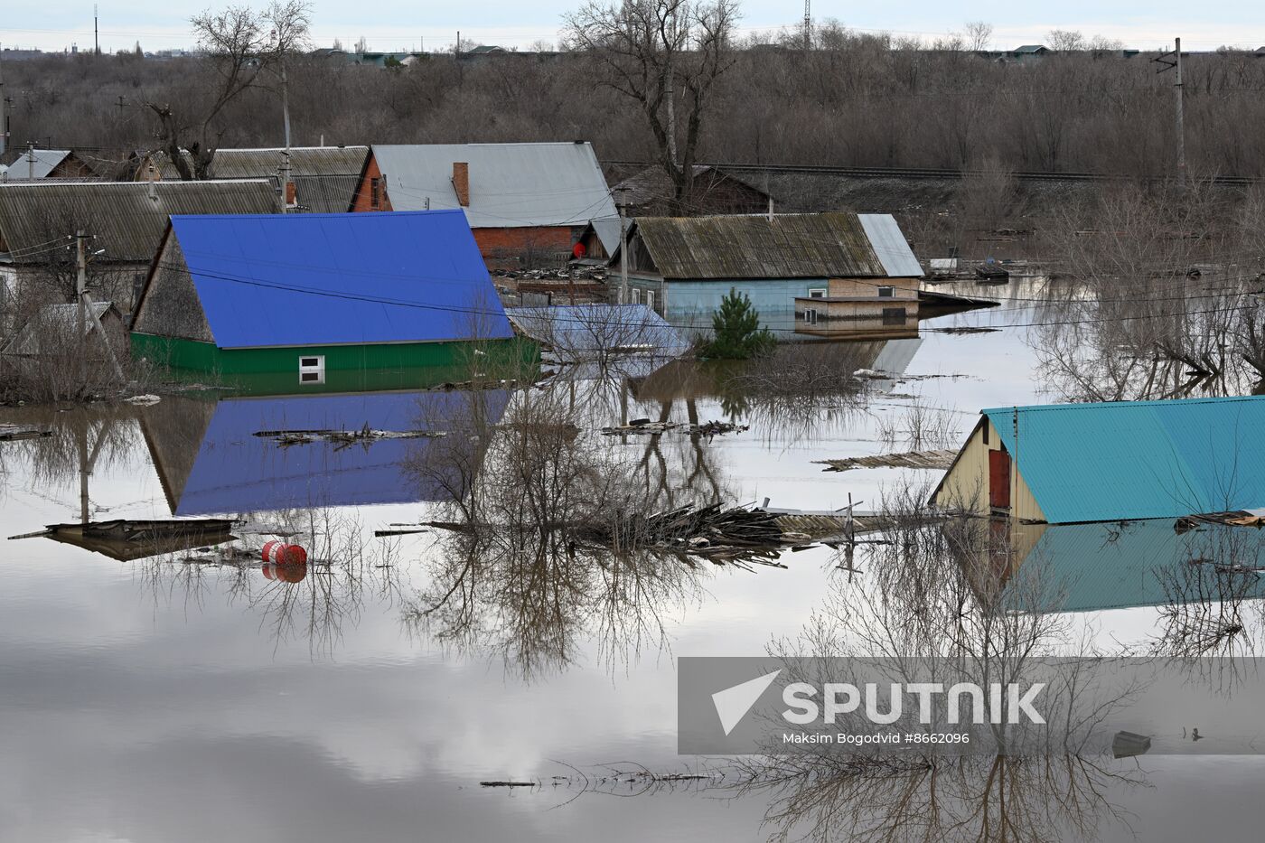 Russia Orenburg Floods