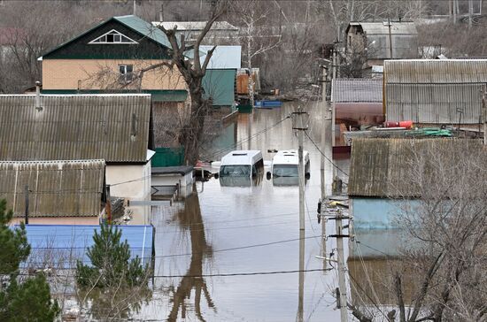 Russia Orenburg Floods