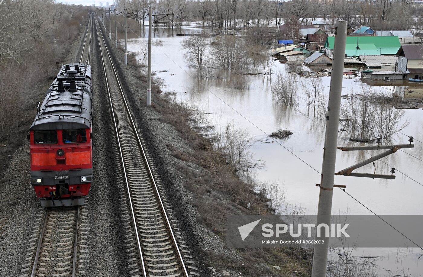 Russia Orenburg Floods