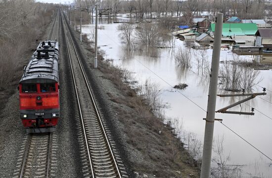 Russia Orenburg Floods