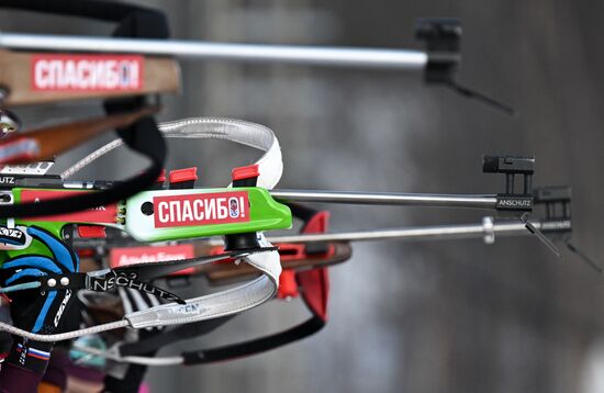 Russia Biathlon Commonwealth Cup Women Mass Start