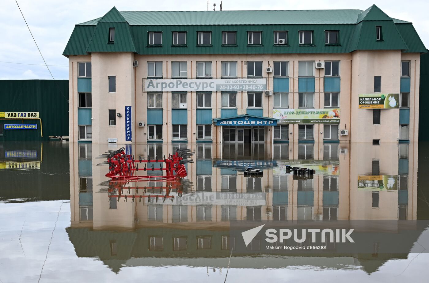 Russia Orenburg Floods