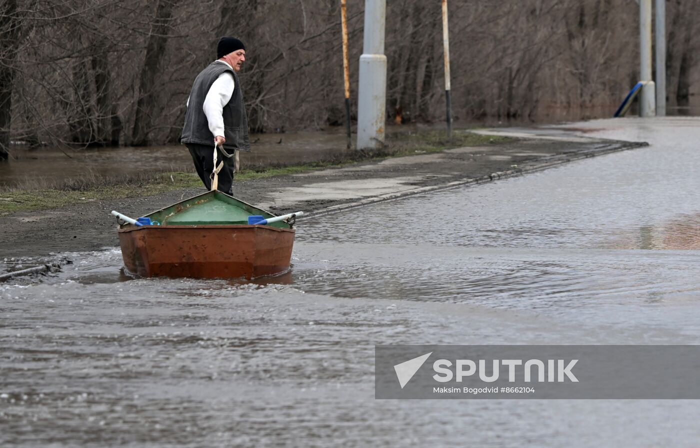 Russia Orenburg Floods