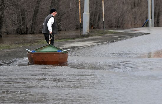 Russia Orenburg Floods