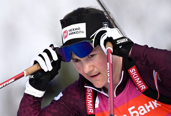 Russia Biathlon Commonwealth Cup Women Mass Start