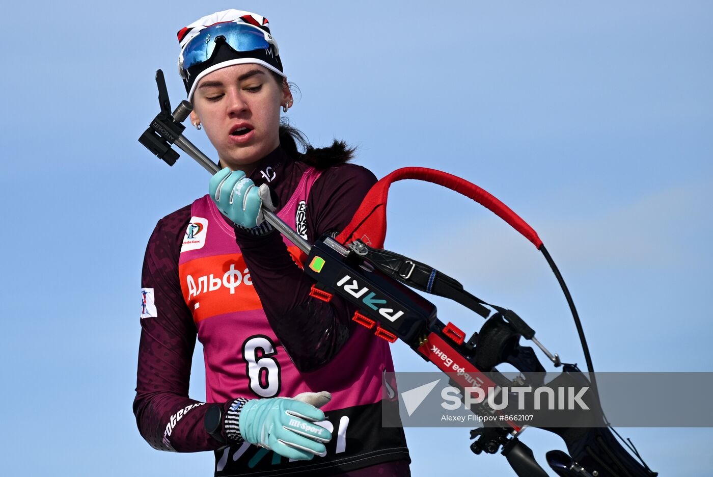 Russia Biathlon Commonwealth Cup Women Mass Start