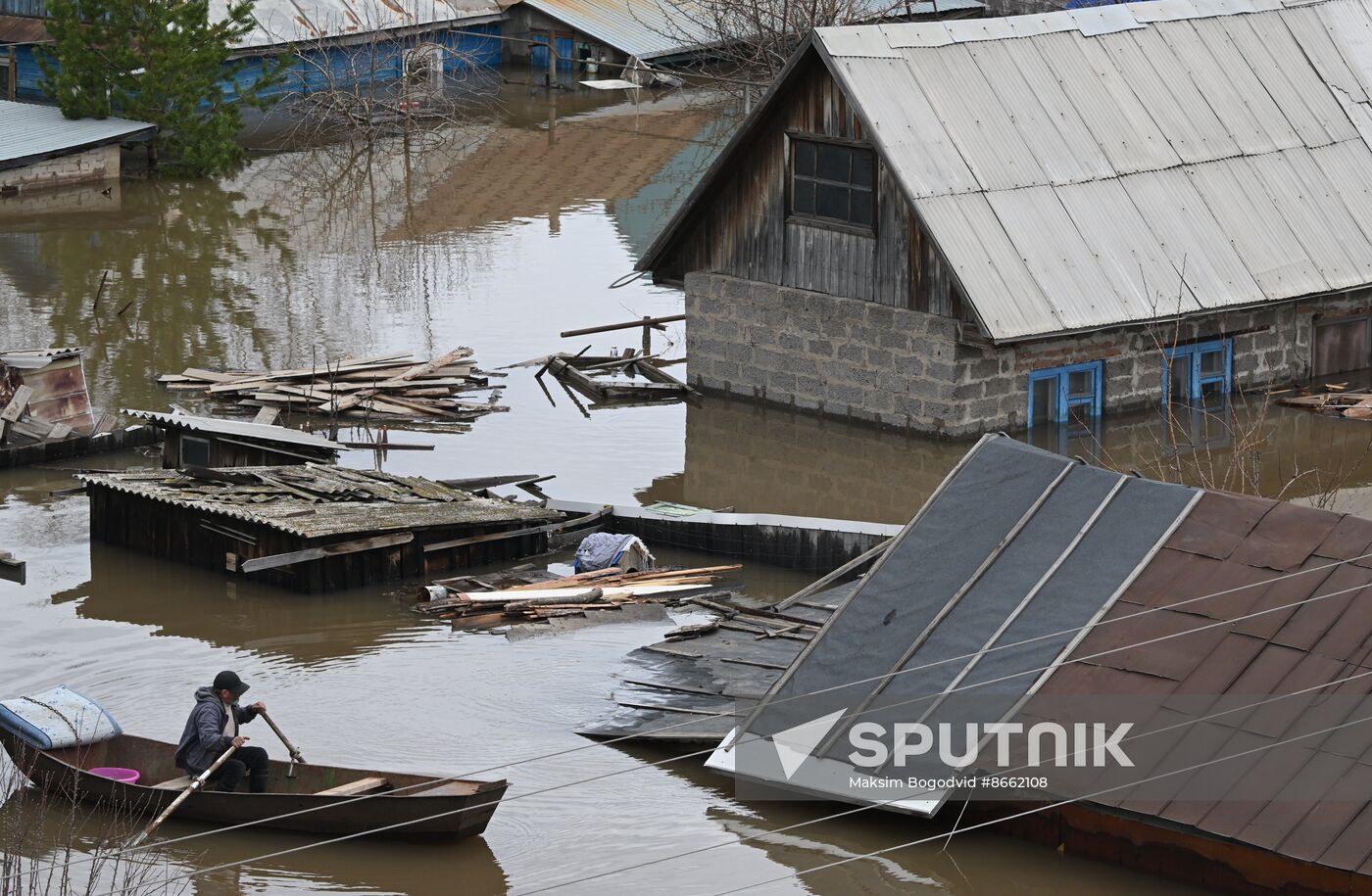 Russia Orenburg Floods