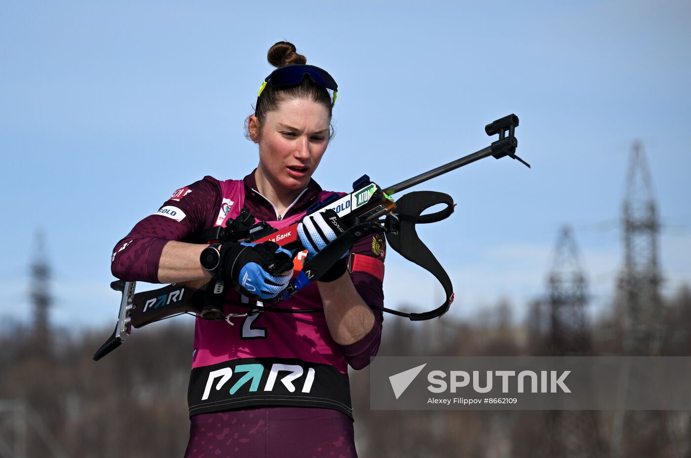 Russia Biathlon Commonwealth Cup Women Mass Start