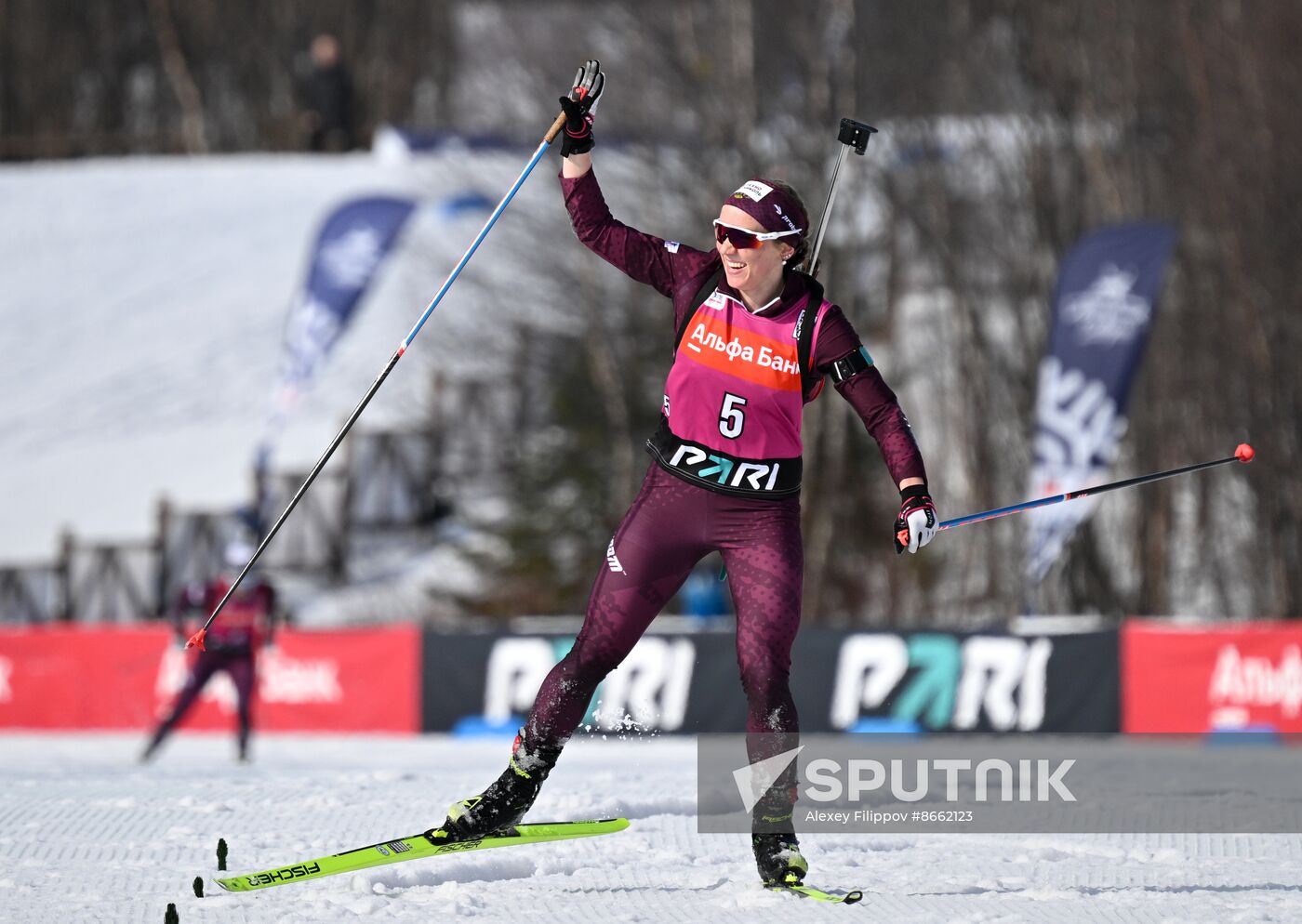 Russia Biathlon Commonwealth Cup Women Mass Start