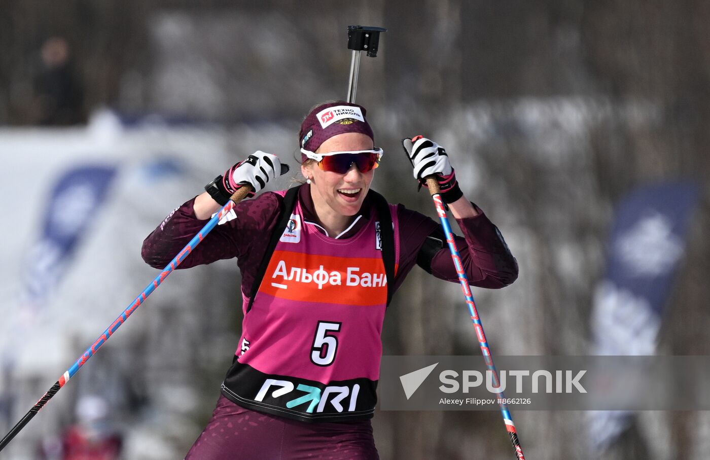 Russia Biathlon Commonwealth Cup Women Mass Start