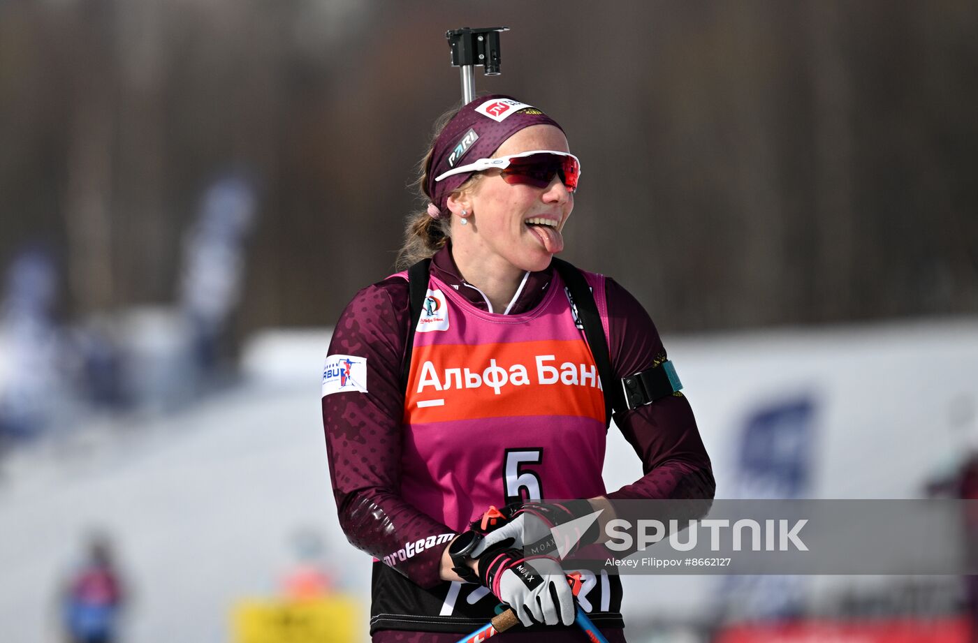 Russia Biathlon Commonwealth Cup Women Mass Start