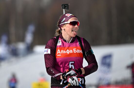 Russia Biathlon Commonwealth Cup Women Mass Start