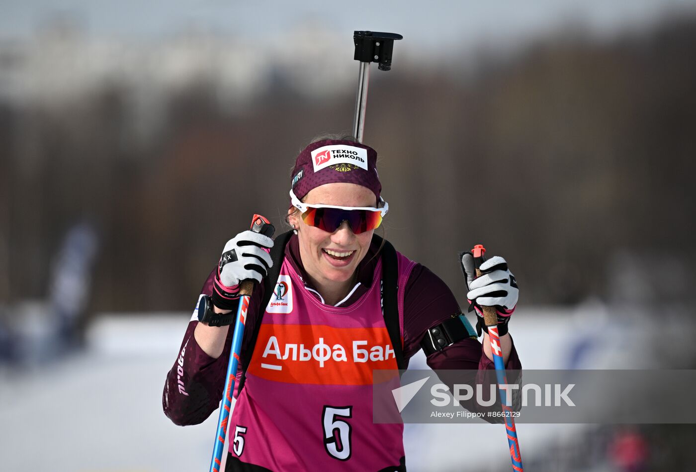 Russia Biathlon Commonwealth Cup Women Mass Start