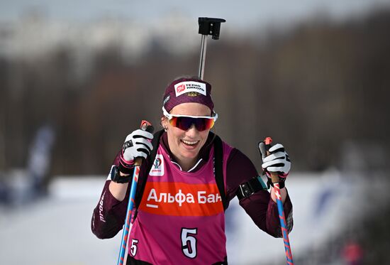 Russia Biathlon Commonwealth Cup Women Mass Start