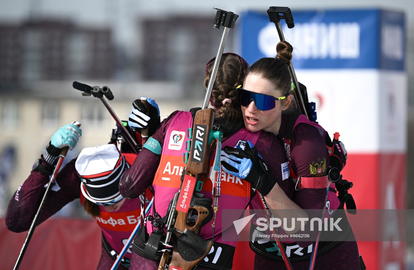 Russia Biathlon Commonwealth Cup Women Mass Start