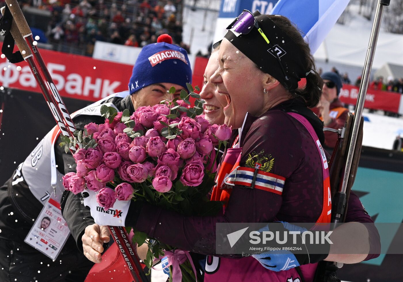 Russia Biathlon Commonwealth Cup Women Mass Start