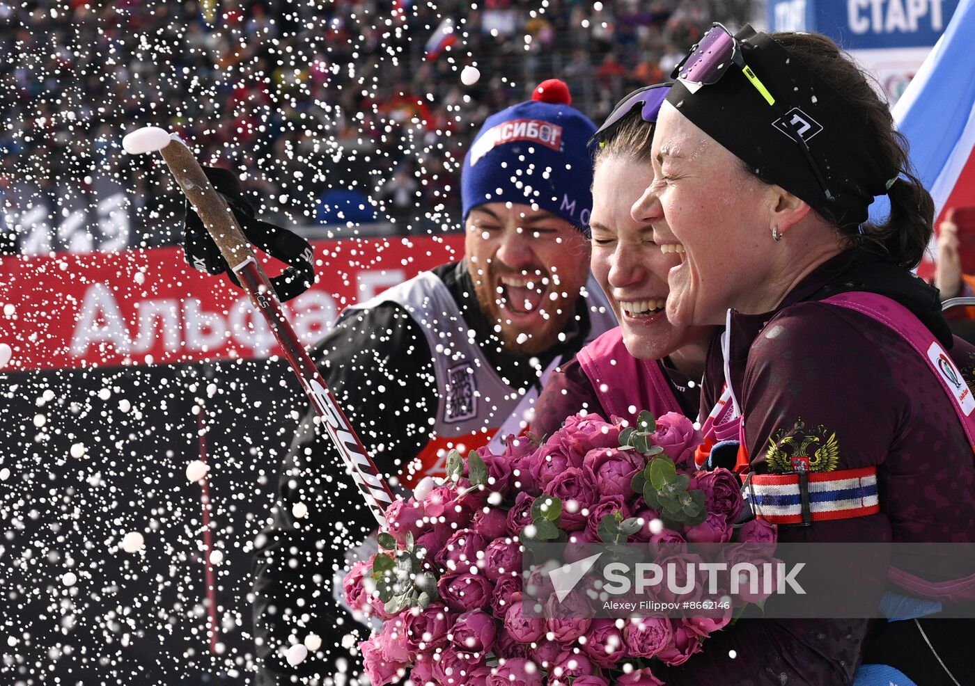 Russia Biathlon Commonwealth Cup Women Mass Start