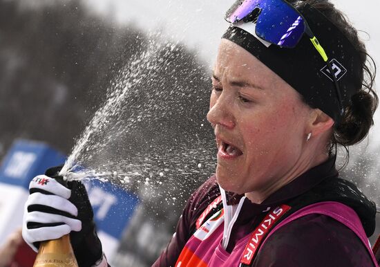 Russia Biathlon Commonwealth Cup Women Mass Start