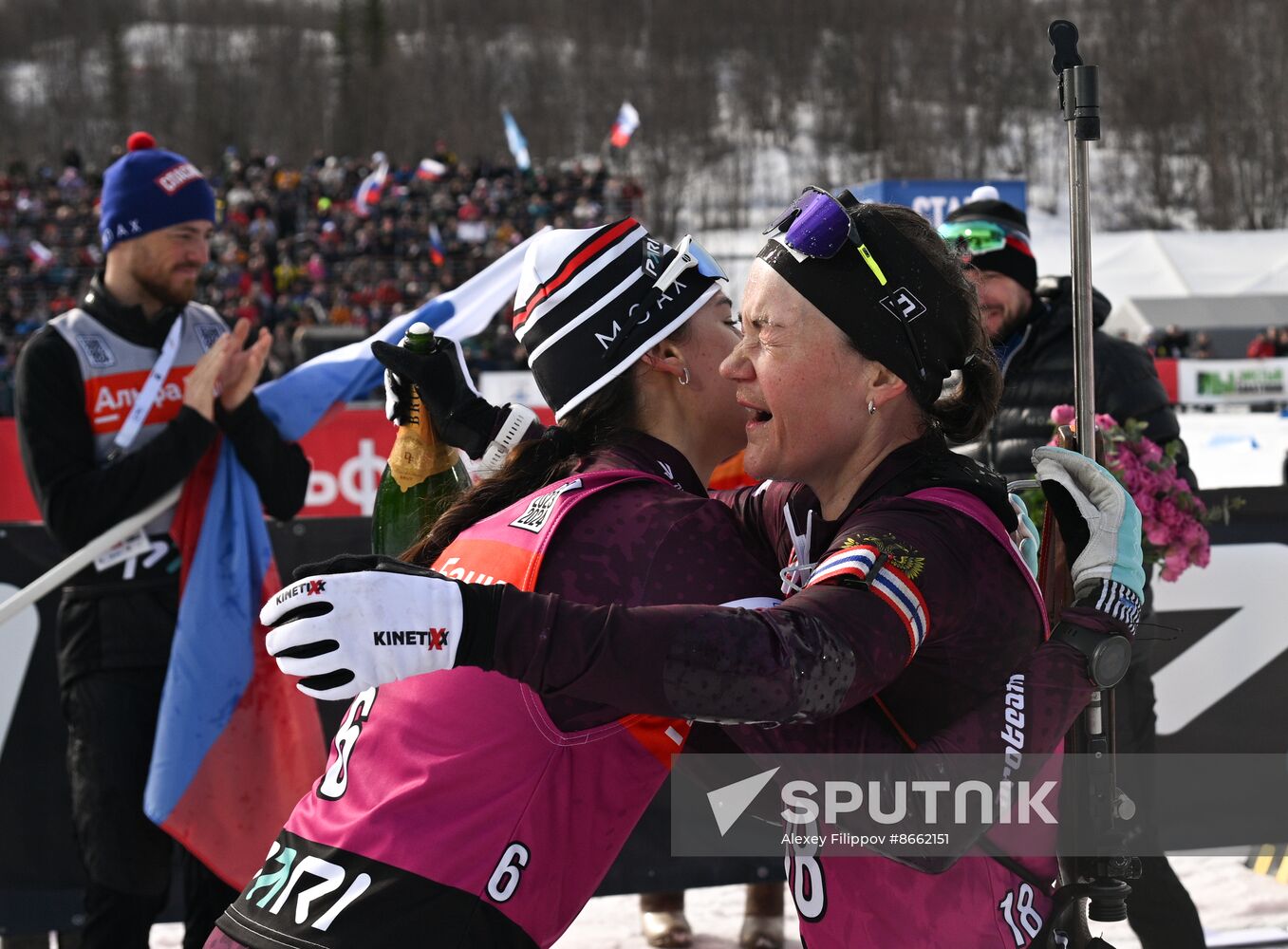 Russia Biathlon Commonwealth Cup Women Mass Start