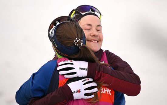 Russia Biathlon Commonwealth Cup Women Mass Start