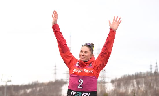 Russia Biathlon Commonwealth Cup Women Mass Start