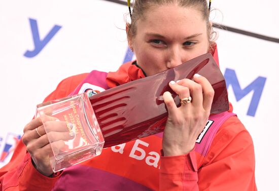 Russia Biathlon Commonwealth Cup Women Mass Start