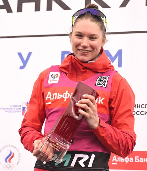 Russia Biathlon Commonwealth Cup Women Mass Start