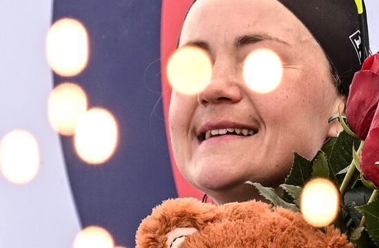 Russia Biathlon Commonwealth Cup Women Mass Start