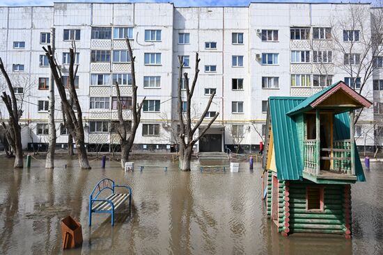 Russia Orenburg Floods