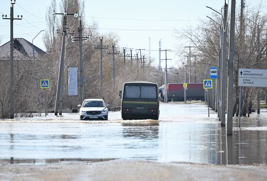 Russia Orenburg Floods