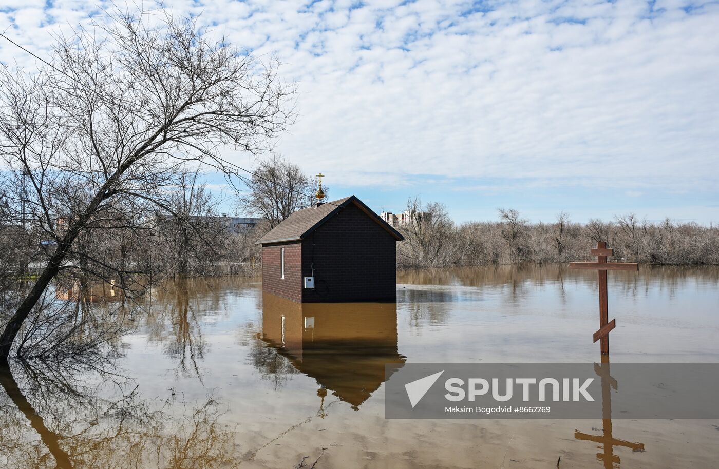 Russia Orenburg Floods