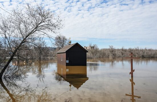 Russia Orenburg Floods