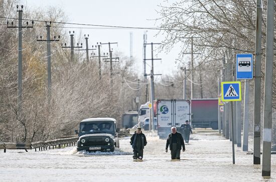 Russia Orenburg Floods