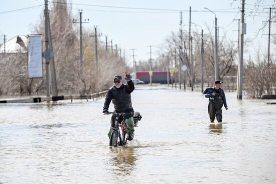 Russia Orenburg Floods