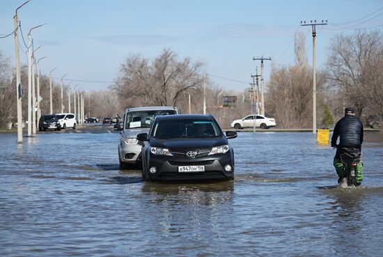 Russia Orenburg Floods