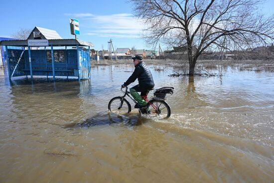 Russia Orenburg Floods