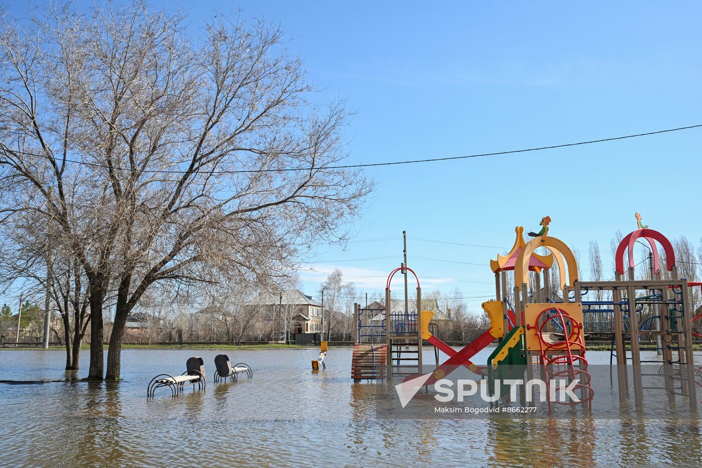 Russia Orenburg Floods